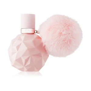 Matowy, jasnoróżowy flakon Sweet Like Candy z puszystym pomponem.