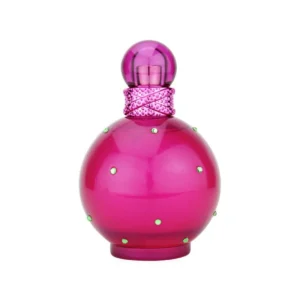 Różowy flakon Britney Spears Fantasy zdobiony kryształkami Swarovskiego.