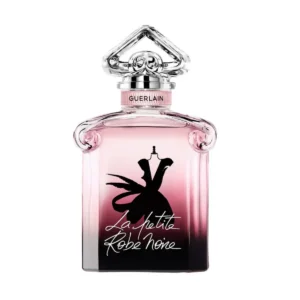 Kultowy flakon z „sercem” Guerlain La Petite Robe Noire 100 ml z grafiką małej czarnej sukienki.