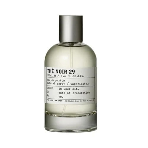 Le Labo Thé Noir 29 woda perfumowana 100 ml flakon z białą etykietą i brązowe pudełko